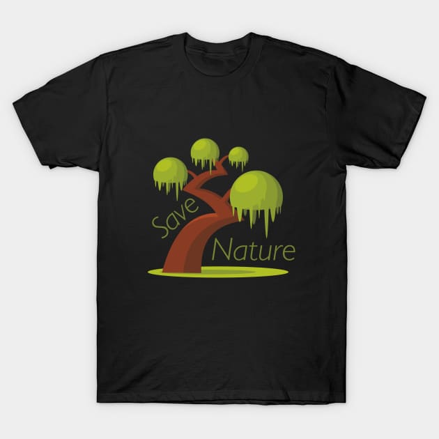 Save nature T-Shirt by cypryanus